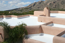 Completed roof in Tucson, Arizona